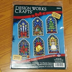Design Works Crafts Ornament Kit, Vtg, Never Opened. Looks Lovely!